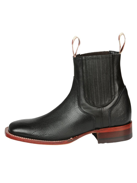 El Canelo Men’s Ankle Boots - Caisson Black 45211 - BELLEZA'S - El Canelo Men’s Ankle Boots - Caisson Black 45211 - CABALLERO - 04521101