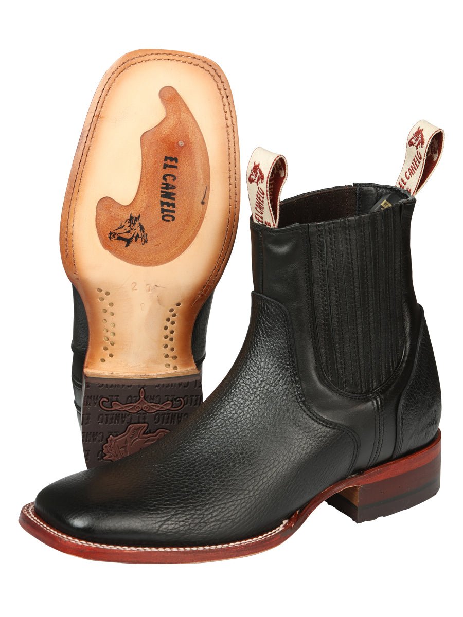 El Canelo Men’s Ankle Boots - Caisson Black 45211 - BELLEZA'S - El Canelo Men’s Ankle Boots - Caisson Black 45211 - CABALLERO - 04521101