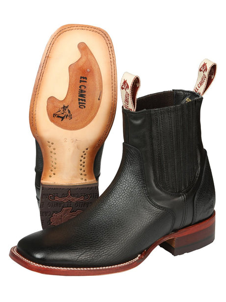 El Canelo Men’s Ankle Boots - Caisson Black 45211 - BELLEZA'S - El Canelo Men’s Ankle Boots - Caisson Black 45211 - CABALLERO - 04521101
