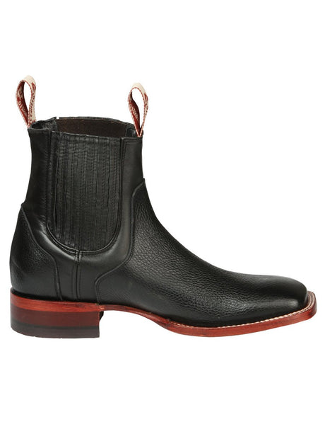 El Canelo Men’s Ankle Boots - Caisson Black 45211 - BELLEZA'S - El Canelo Men’s Ankle Boots - Caisson Black 45211 - CABALLERO - 04521101