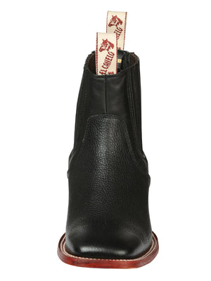 El Canelo Men’s Ankle Boots - Caisson Black 45211 - BELLEZA'S - El Canelo Men’s Ankle Boots - Caisson Black 45211 - CABALLERO - 04521101