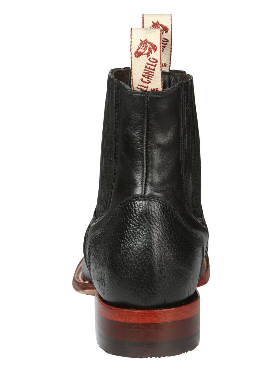El Canelo Men’s Ankle Boots - Caisson Black 45211 - BELLEZA'S - El Canelo Men’s Ankle Boots - Caisson Black 45211 - CABALLERO - 04521101