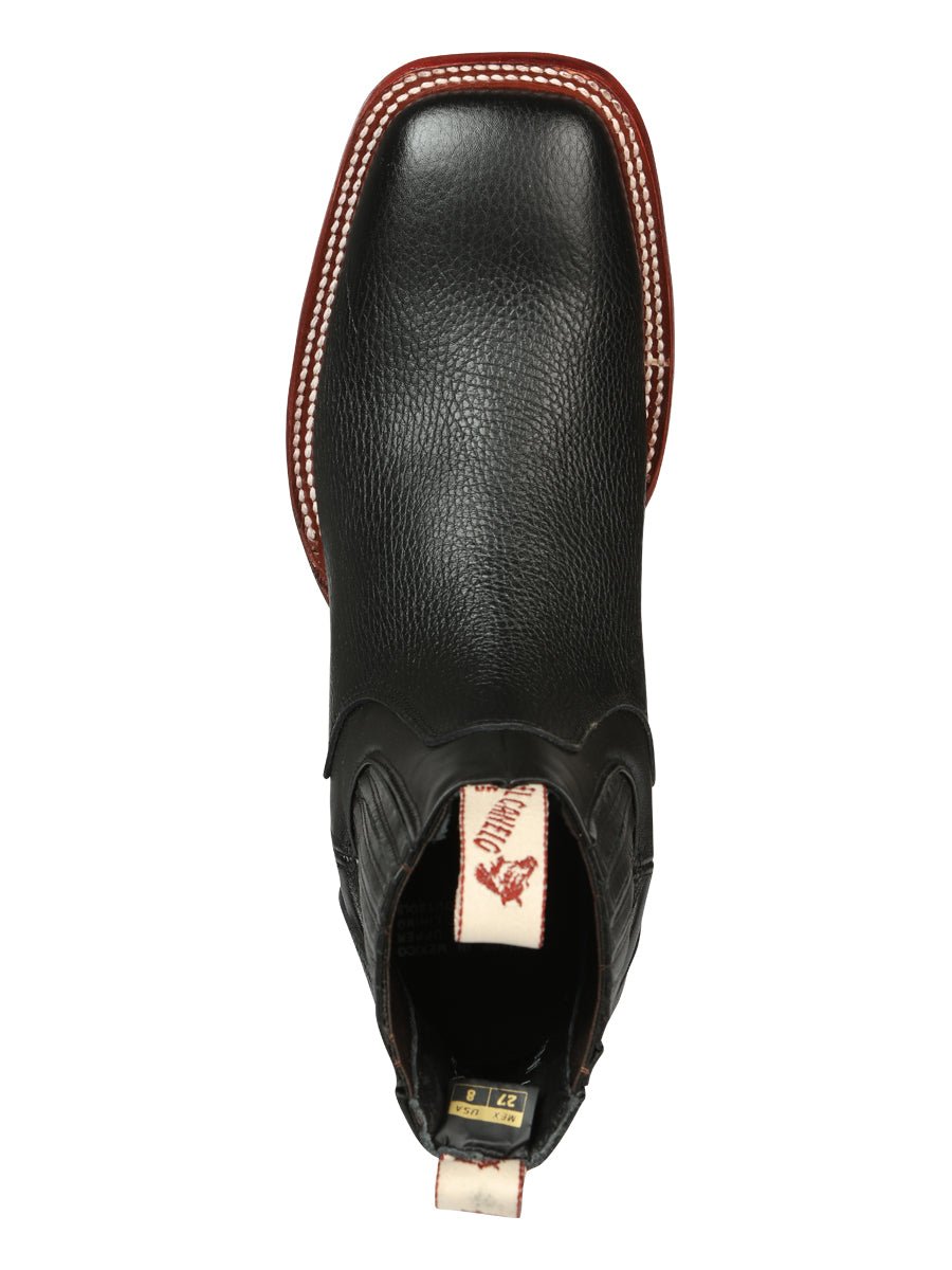 El Canelo Men’s Ankle Boots - Caisson Black 45211 - BELLEZA'S - El Canelo Men’s Ankle Boots - Caisson Black 45211 - CABALLERO - 04521101