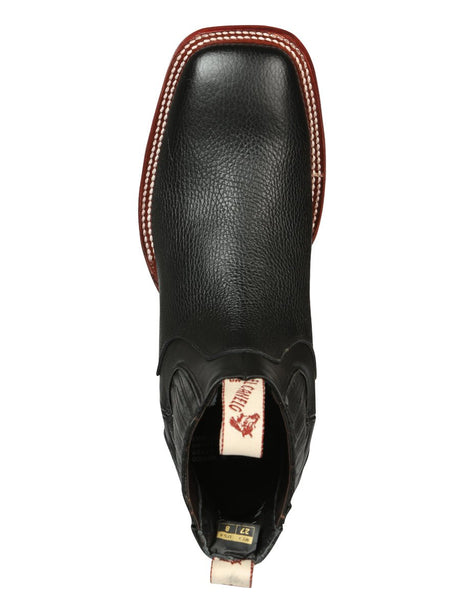 El Canelo Men’s Ankle Boots - Caisson Black 45211 - BELLEZA'S - El Canelo Men’s Ankle Boots - Caisson Black 45211 - CABALLERO - 04521101