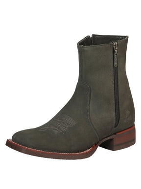 El Canelo Men’s Ankle Boots - Nobuck Gray 45213 - BELLEZA'S - El Canelo Men’s Ankle Boots - Nobuck Gray 45213 - CABALLERO - 04521301