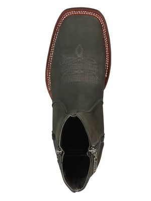 El Canelo Men’s Ankle Boots - Nobuck Gray 45213 - BELLEZA'S - El Canelo Men’s Ankle Boots - Nobuck Gray 45213 - CABALLERO - 04521301