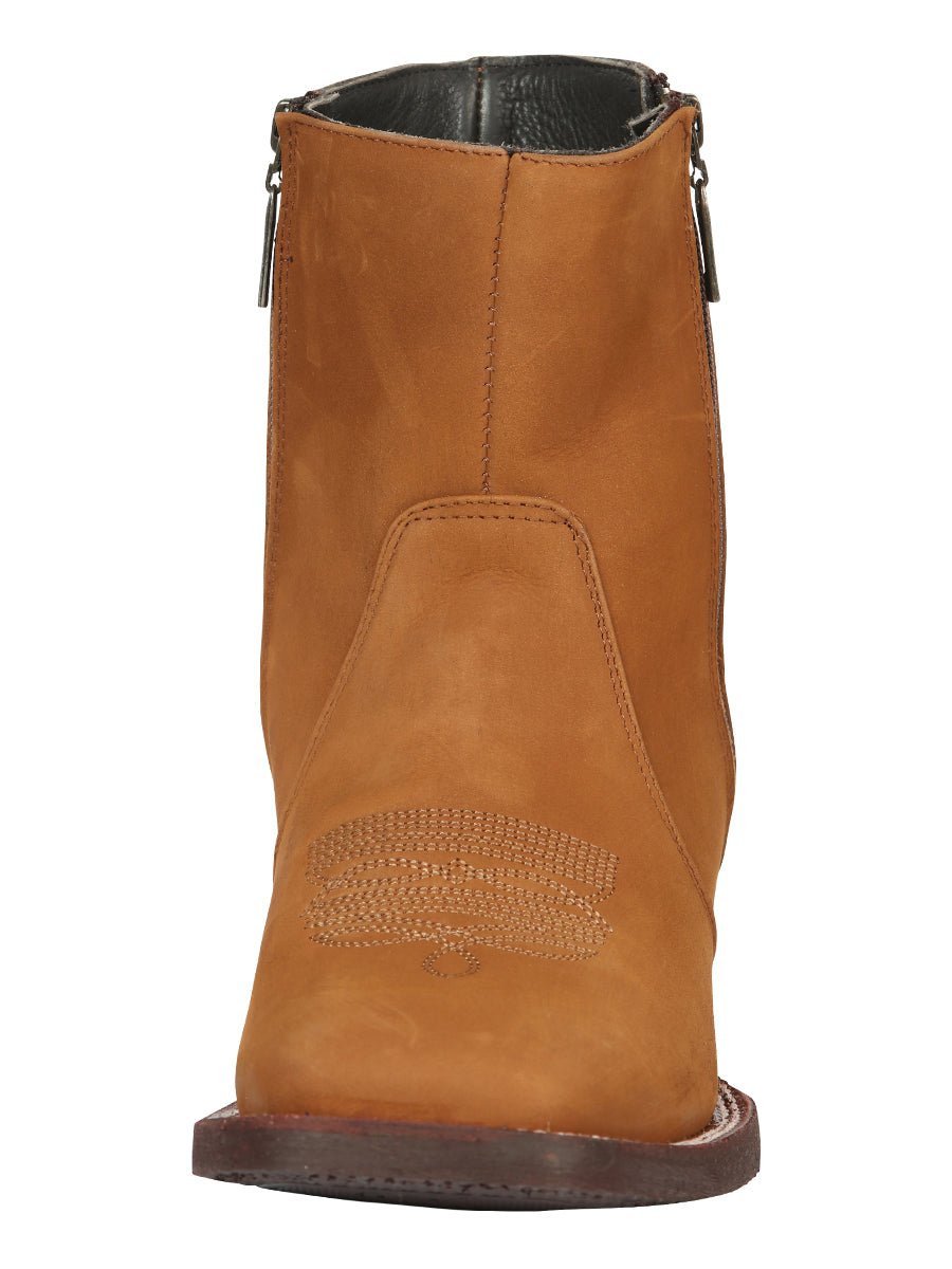 El Canelo Men’s Ankle Boots - Nobuck Taupe 45212 - BELLEZA'S - El Canelo Men’s Ankle Boots - Nobuck Taupe 45212 - CABALLERO - 04521201