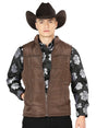 El General Blooma Vest Brown 43163 - BELLEZA'S - El General Blooma Vest Brown 43163 - CABALLERO - 04316301