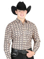El General Brick Western Shirt 44329 - BELLEZA'S - El General Brick Western Shirt 44329 - CABALLERO - 04432901