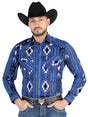 El General - Casual Long Sleeve Shirt - Azul 44474 - BELLEZA'S - El General - Casual Long Sleeve Shirt - Azul 44474 - Men's Shirt - 04447401