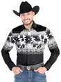 El General - Casual Long Sleeve Shirt - Black 44485 - BELLEZA'S - El General - Casual Long Sleeve Shirt - Black 44485 - Men's Shirt - 04448501