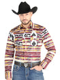 El General - Casual Long Sleeve Shirt - Brown 44487 - BELLEZA'S - El General - Casual Long Sleeve Shirt - Brown 44487 - Men's Shirt - 04448701