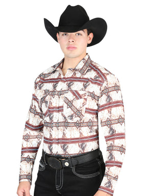 El General - Casual Long Sleeve Shirt - Cafe 44312 - BELLEZA'S - El General - Casual Long Sleeve Shirt - Cafe 44312 - CABALLERO - 04431201