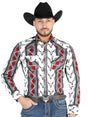El General - Casual Long Sleeve Shirt - Ivory 44489 - BELLEZA'S - El General - Casual Long Sleeve Shirt - Ivory 44489 - Men's Shirt - 04448901