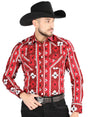 El General - Casual Long Sleeve Shirt - Rojo 44472 - BELLEZA'S - El General - Casual Long Sleeve Shirt - Rojo 44472 - CABALLERO - 04447201