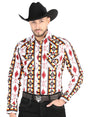 El General - Casual Long Sleeve Shirt - White 44502 - BELLEZA'S - El General - Casual Long Sleeve Shirt - White 44502 - Men's Shirt - 04450201