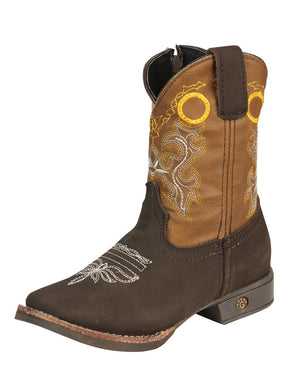 El General Kids Rodeo Boots - Chocolate 45390 - BELLEZA'S - El General Kids Rodeo Boots - Chocolate 45390 - NIÑO/A - 04539001