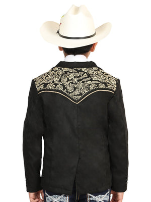 El General Kids’ Suede Blazer - Black 45659 - BELLEZA'S - El General Kids’ Suede Blazer - Black 45659 - NIÑO - 04565901