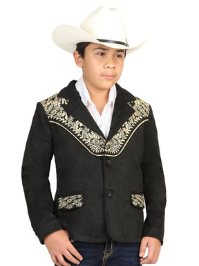 El General Kids’ Suede Blazer - Black 45659 - BELLEZA'S - El General Kids’ Suede Blazer - Black 45659 - NIÑO - 04565901