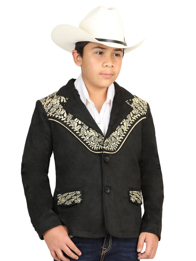El General Kids’ Suede Blazer - Black 45659 - BELLEZA'S - El General Kids’ Suede Blazer - Black 45659 - NIÑO - 04565901