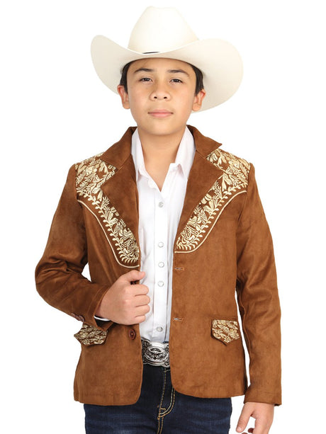 El General Kids’ Suede Blazer - Tan 45658 - BELLEZA'S - El General Kids’ Suede Blazer - Tan 45658 - NIÑO - 04565801