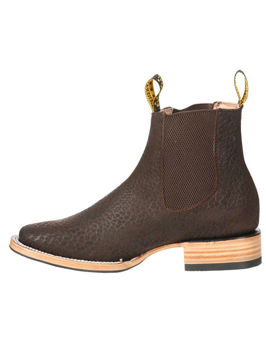 El General Men’s Ankle Boots - Bull Neck Leather Moka 45341 - BELLEZA'S - El General Men’s Ankle Boots - Bull Neck Leather Moka 45341 - CABALLERO - 04534101