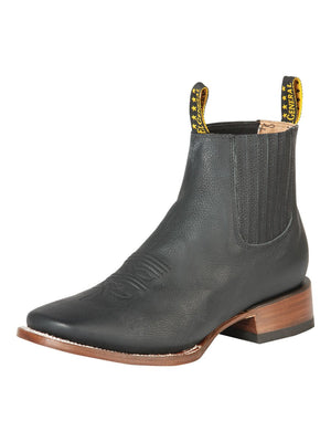 El General Men’s Ankle Boots - Cimarron Leather Black 126610 - BELLEZA'S - El General Men’s Ankle Boots - Cimarron Leather Black 126610 - CABALLERO - 12661001
