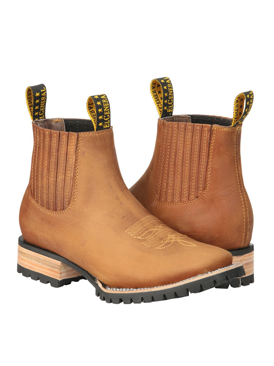 El General Men’s Ankle Boots - Crazy Horse Papaya 45342 - BELLEZA'S - El General Men’s Ankle Boots - Crazy Horse Papaya 45342 - CABALLERO - 04534201