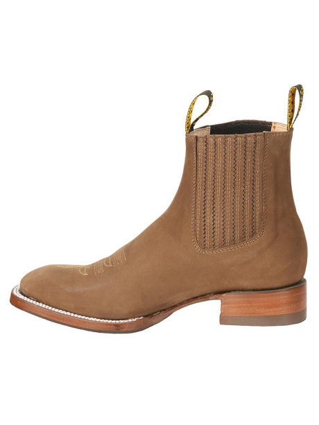 El General Men’s Ankle Boots - Nobuck Brown 45338 - BELLEZA'S - El General Men’s Ankle Boots - Nobuck Brown 45338 - CABALLERO - 04533801