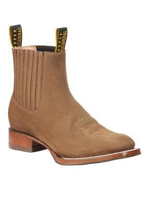 El General Men’s Ankle Boots - Nobuck Brown 45338 - BELLEZA'S - El General Men’s Ankle Boots - Nobuck Brown 45338 - CABALLERO - 04533801