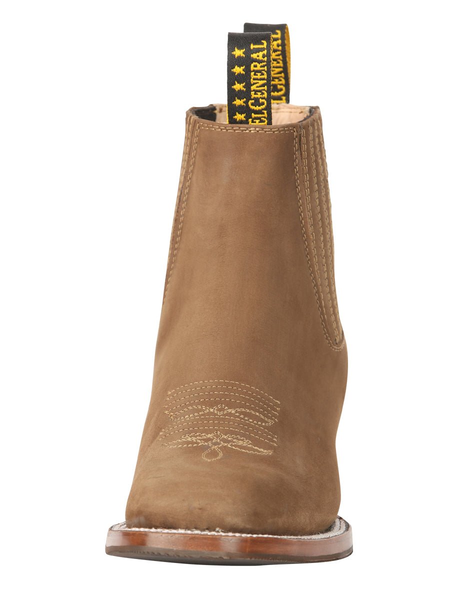 El General Men’s Ankle Boots - Nobuck Brown 45338 - BELLEZA'S - El General Men’s Ankle Boots - Nobuck Brown 45338 - CABALLERO - 04533801