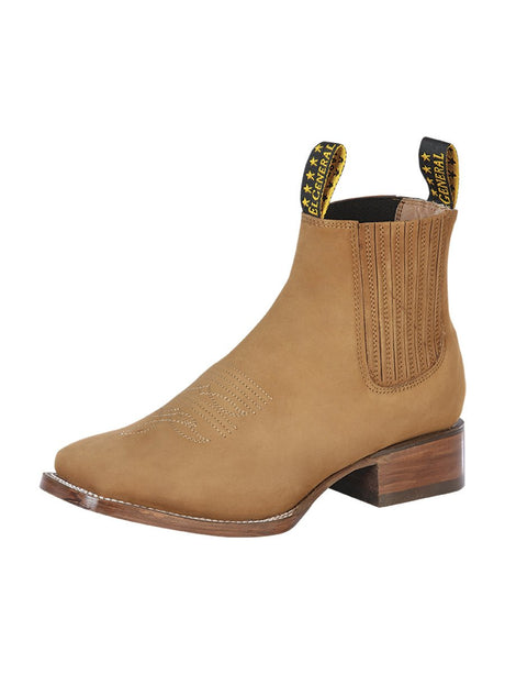 El General Men’s Ankle Boots - Nobuck Old Gold 126196 - BELLEZA'S - El General Men’s Ankle Boots - Nobuck Old Gold 126196 - CABALLERO - 12619601