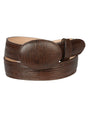 El General Men’s Cowboy Belt Imitation Lizard Leather - Brown 44678 - BELLEZA'S - El General Men’s Cowboy Belt Imitation Lizard Leather - Brown 44678 - CABALLERO - 04467801