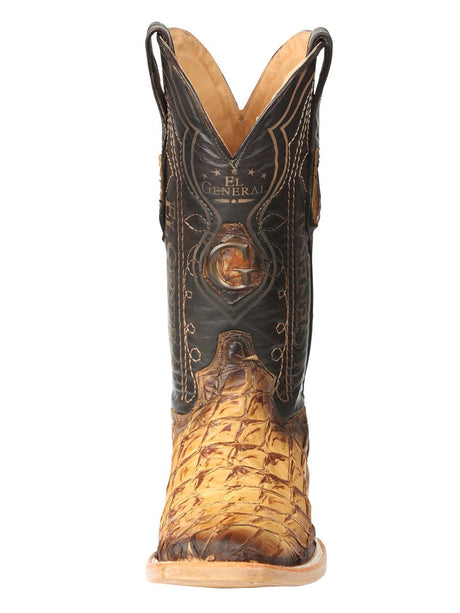 El General Men's Exotic Monster Fish Rodeo Cowboy Boots - Orix 45086 - BELLEZA'S - El General Men's Exotic Monster Fish Rodeo Cowboy Boots - Orix 45086 - CABALLERO - 04508601