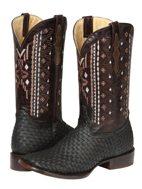 El General Men’s Leather Rodeo Boots Petatillo - Crazy Brown 44861 - BELLEZA'S - El General Men’s Leather Rodeo Boots Petatillo - Crazy Brown 44861 - CABALLERO - 04486101