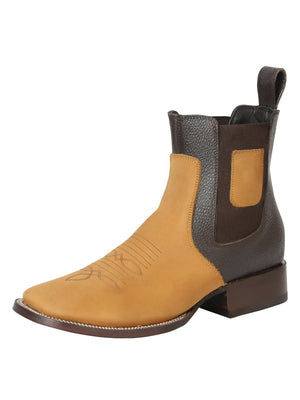 El General Men’s Nobuck Ankle Boots - Honey 45582 - BELLEZA'S - El General Men’s Nobuck Ankle Boots - Honey 45582 - CABALLERO - 04558201