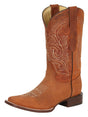 El General Men's Rodeo Boot – Crazy Leather - Cognac 45208 - BELLEZA'S - El General Men's Rodeo Boot – Crazy Leather - Cognac 45208 - CABALLERO - 04520801
