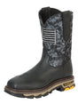 El General Men’s Steel Toe Work Boot - Bull Fight Leather - Black 44774 - BELLEZA'S - El General Men’s Steel Toe Work Boot - Bull Fight Leather - Black 44774 - CABALLERO - 04477401