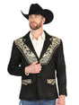 El General Men’s Suede Blazer - Black 45647 - BELLEZA'S - El General Men’s Suede Blazer - Black 45647 - CABALLERO - 04564701