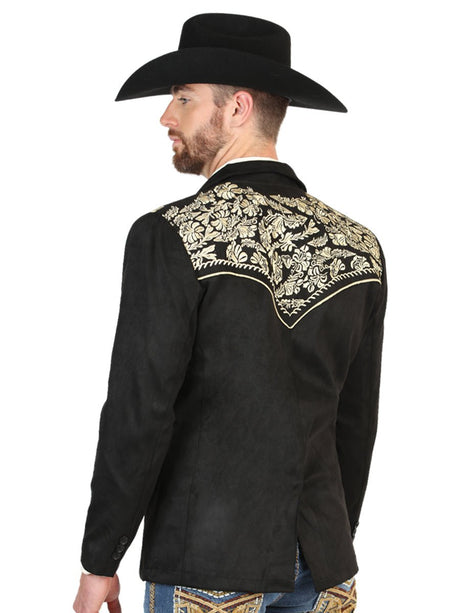 El General Men’s Suede Blazer - Black 45647 - BELLEZA'S - El General Men’s Suede Blazer - Black 45647 - CABALLERO - 04564701