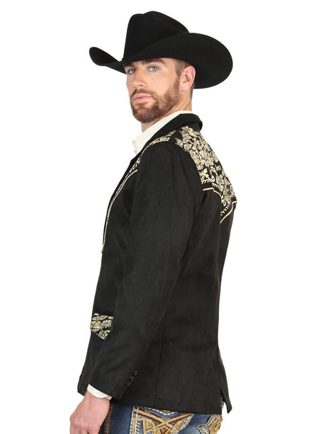 El General Men’s Suede Blazer - Black 45647 - BELLEZA'S - El General Men’s Suede Blazer - Black 45647 - CABALLERO - 04564701
