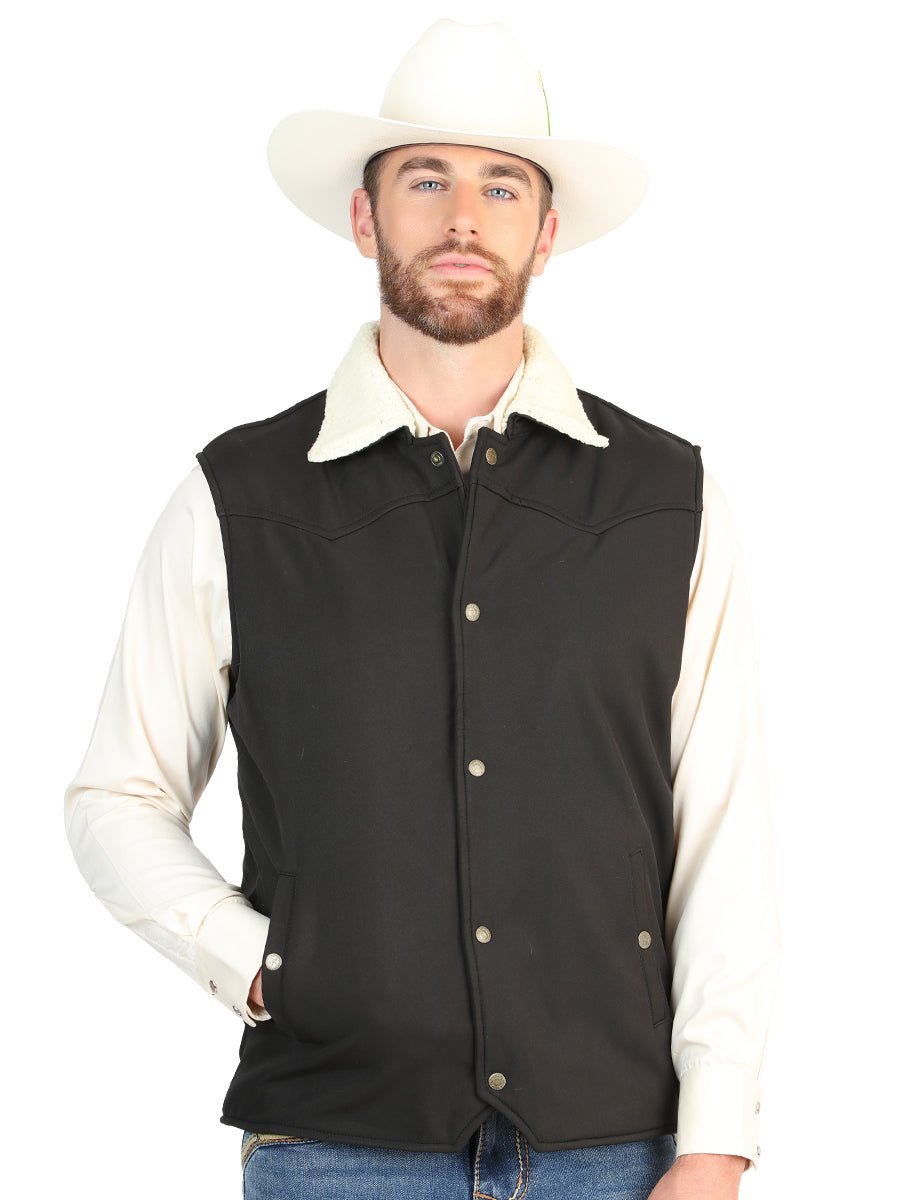 El General Men’s Vest - Black 45644 - BELLEZA'S - El General Men’s Vest - Black 45644 - CABALLERO - 04564401