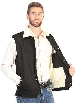 El General Men’s Vest - Black 45644 - BELLEZA'S - El General Men’s Vest - Black 45644 - CABALLERO - 04564401