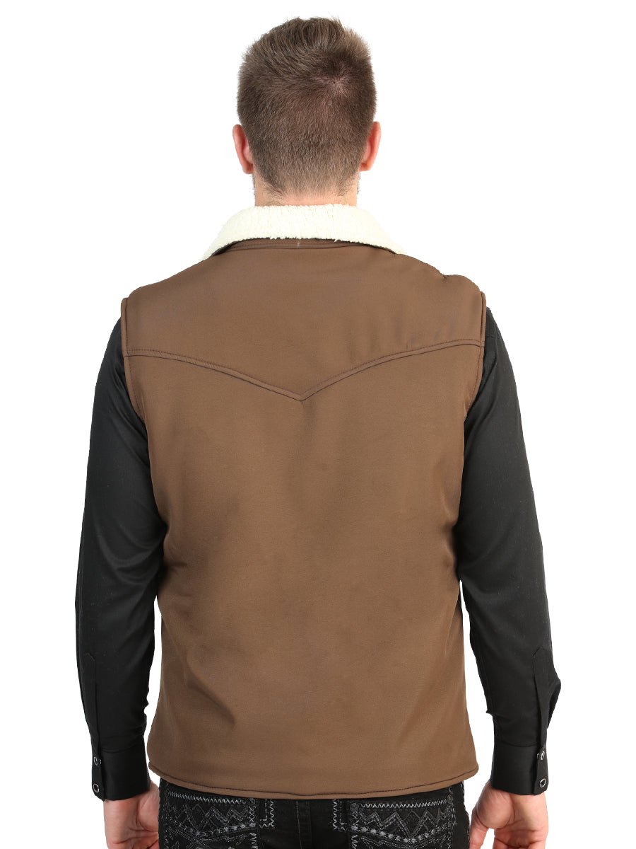 El General Men’s Vest - Brown 45645 - BELLEZA'S - El General Men’s Vest - Brown 45645 - CABALLERO - 04564501