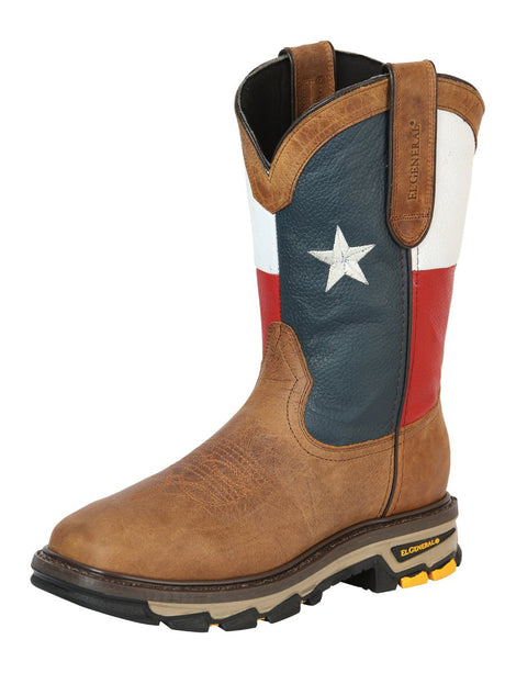 El General Men’s Work Boot Alazán - Mantequilla 44750 - BELLEZA'S - El General Men’s Work Boot Alazán - Mantequilla 44750 - CABALLERO - 04475001