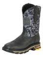 El General Men’s Work Boot - Bull Fight Leather - Black 44756 - BELLEZA'S - El General Men’s Work Boot - Bull Fight Leather - Black 44756 - CABALLERO - 04475601