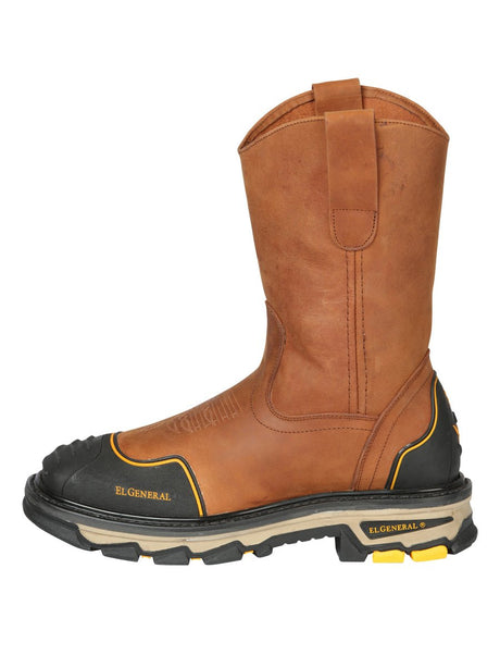 El General Men’s Work Boot - Crazy Leather - Kansas 44689 - BELLEZA'S - El General Men’s Work Boot - Crazy Leather - Kansas 44689 - CABALLERO - 04468901