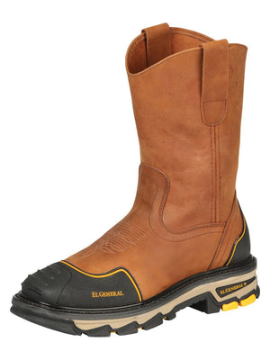 El General Men’s Work Boot - Crazy Leather - Kansas 44689 - BELLEZA'S - El General Men’s Work Boot - Crazy Leather - Kansas 44689 - CABALLERO - 04468901