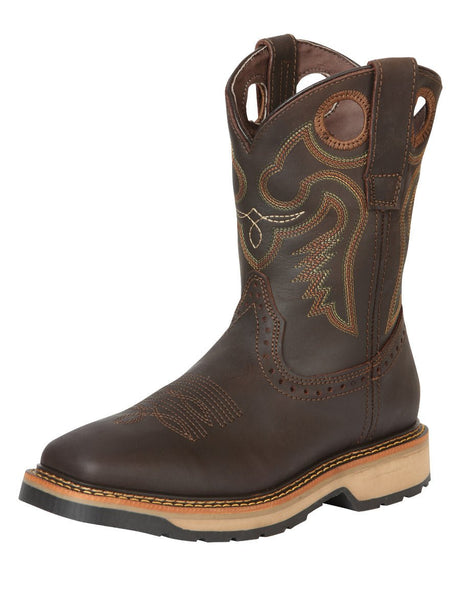 El General Men’s Work Boot - Grasso Leather - Moka 45368 - BELLEZA'S - El General Men’s Work Boot - Grasso Leather - Moka 45368 - CABALLERO - 04536801