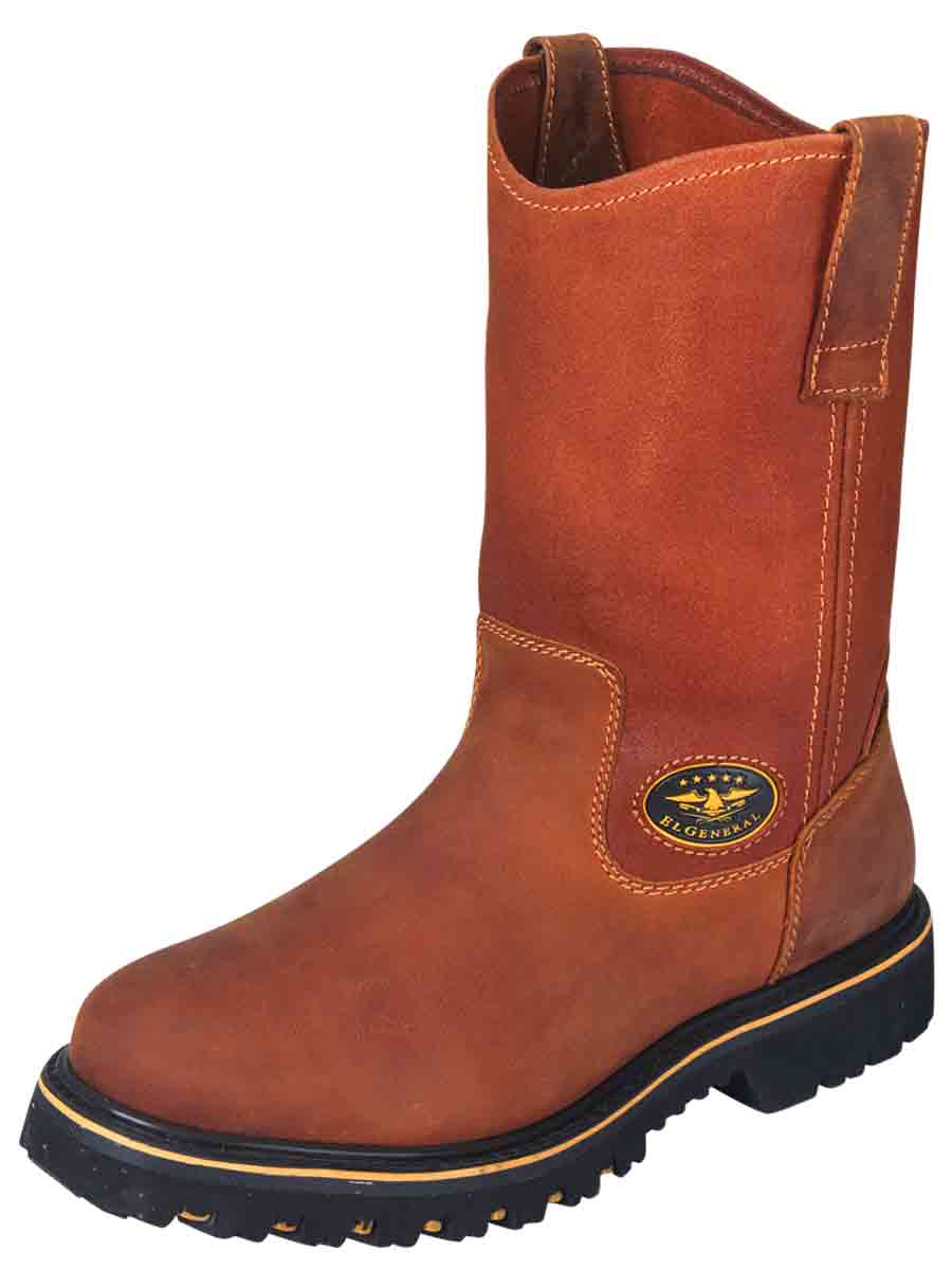 El General Men’s Work Boot with Steel Toe - Honey 31329 - BELLEZA'S - El General Men’s Work Boot with Steel Toe - Honey 31329 - CABALLERO - 03132901